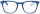 Moderne Fertiglesebrille CANBERRA mit farblich passendem Einstecketui in Blau +3,00 dpt