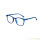 Moderne Fertiglesebrille CANBERRA mit farblich passendem Einstecketui in Blau +3,00 dpt