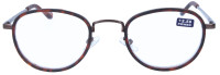 Klassische Lesebrille WINDSOR in Havanna - Braun in moderner Panto - Form + 1,50 dpt
